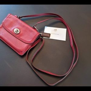 Coach Cross-Body Purse/Wallet - Long Strap *New*